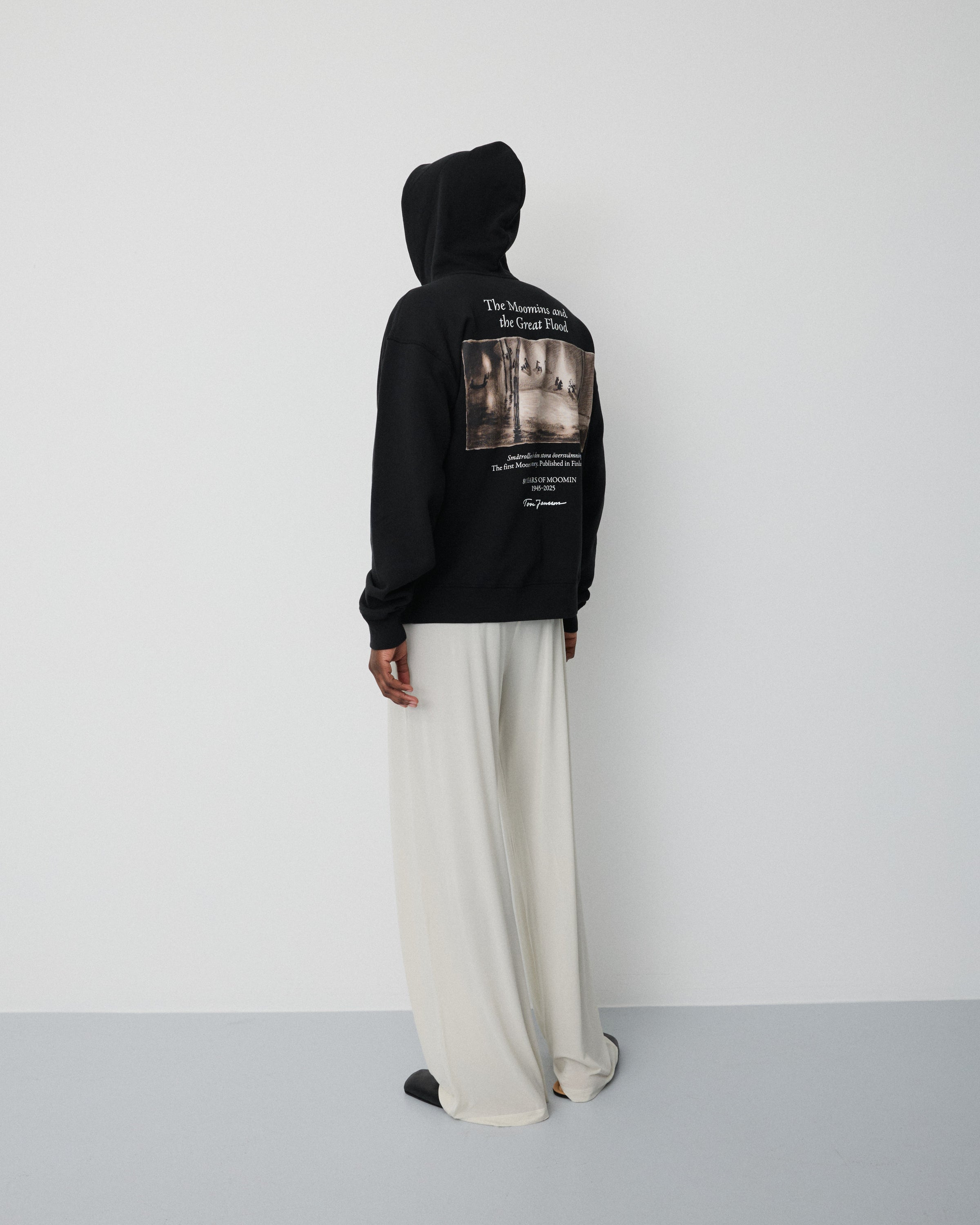 Moomin Buddy hoodie | Black