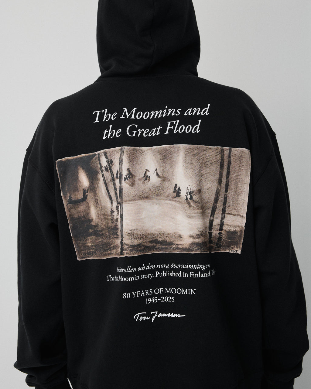 Moomin Buddy hoodie | Black