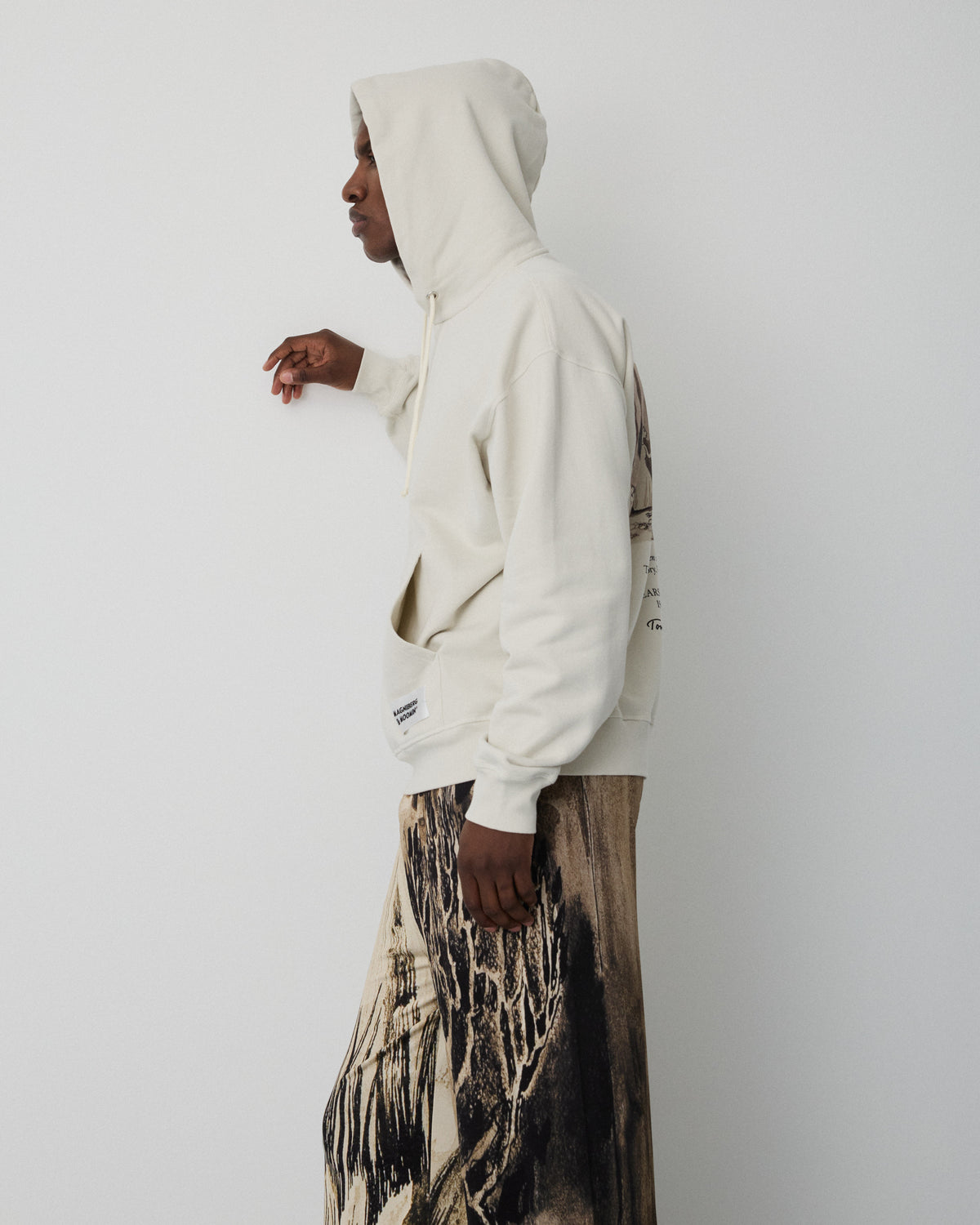 Moomin Buddy hoodie | Sepia