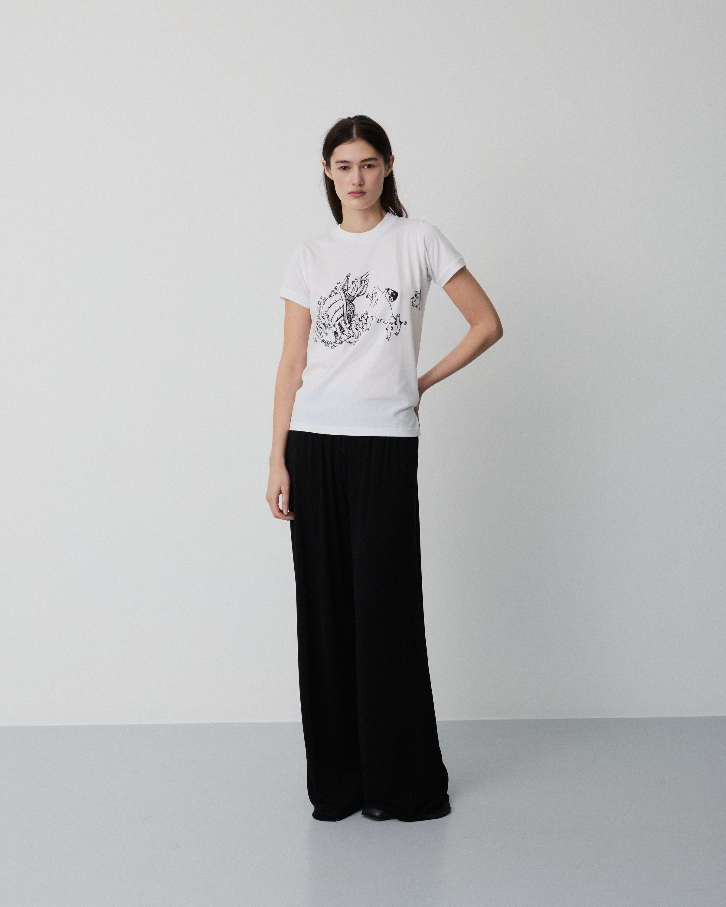 Moomin Smooth t-shirt | Washed white