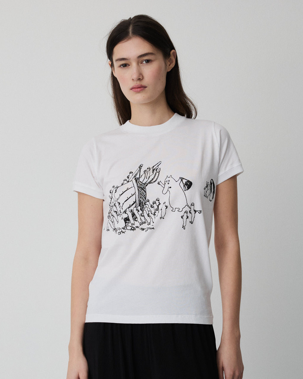 Moomin Smooth t-shirt | Washed white