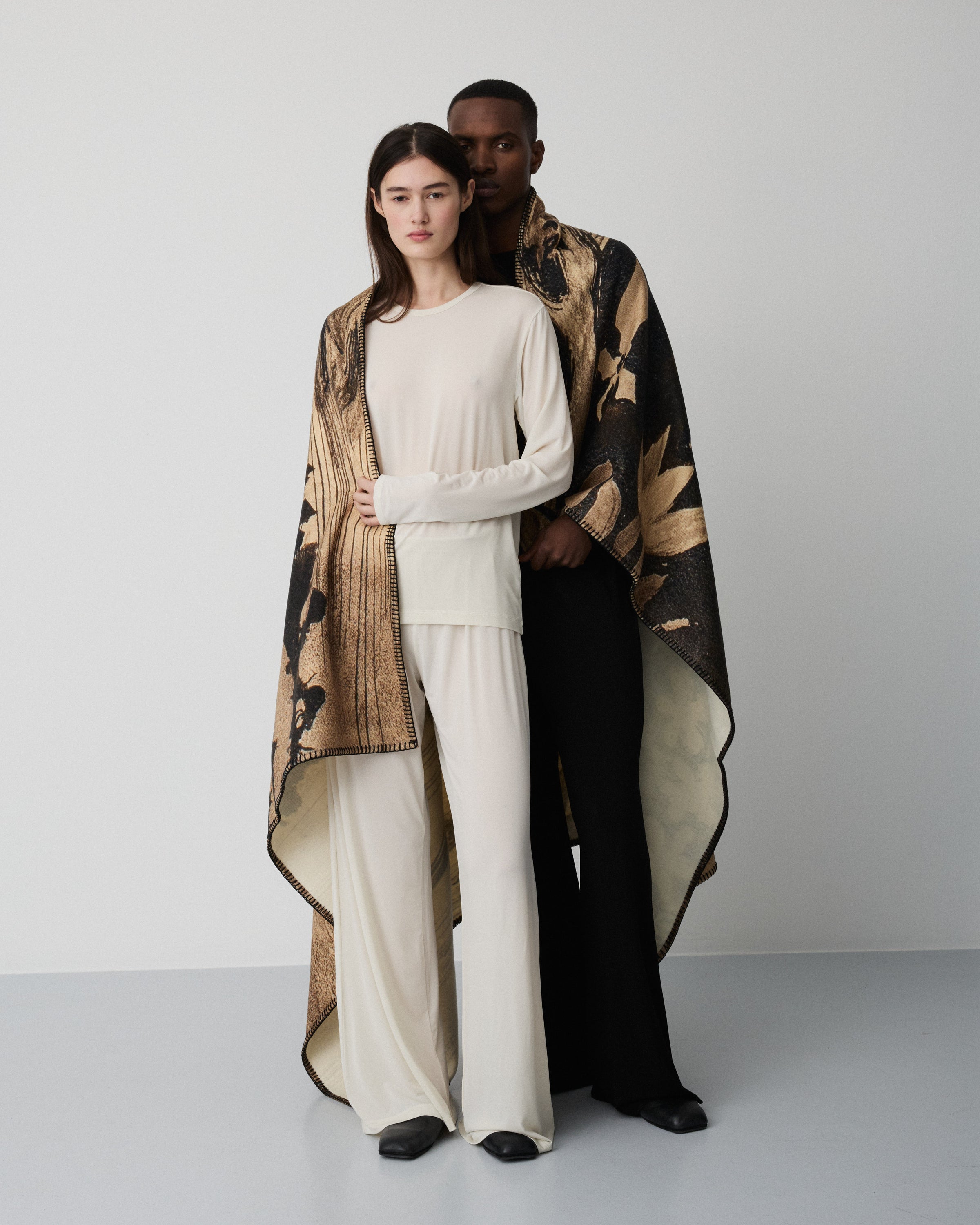 Moomin Canvas blanket | Sepia print