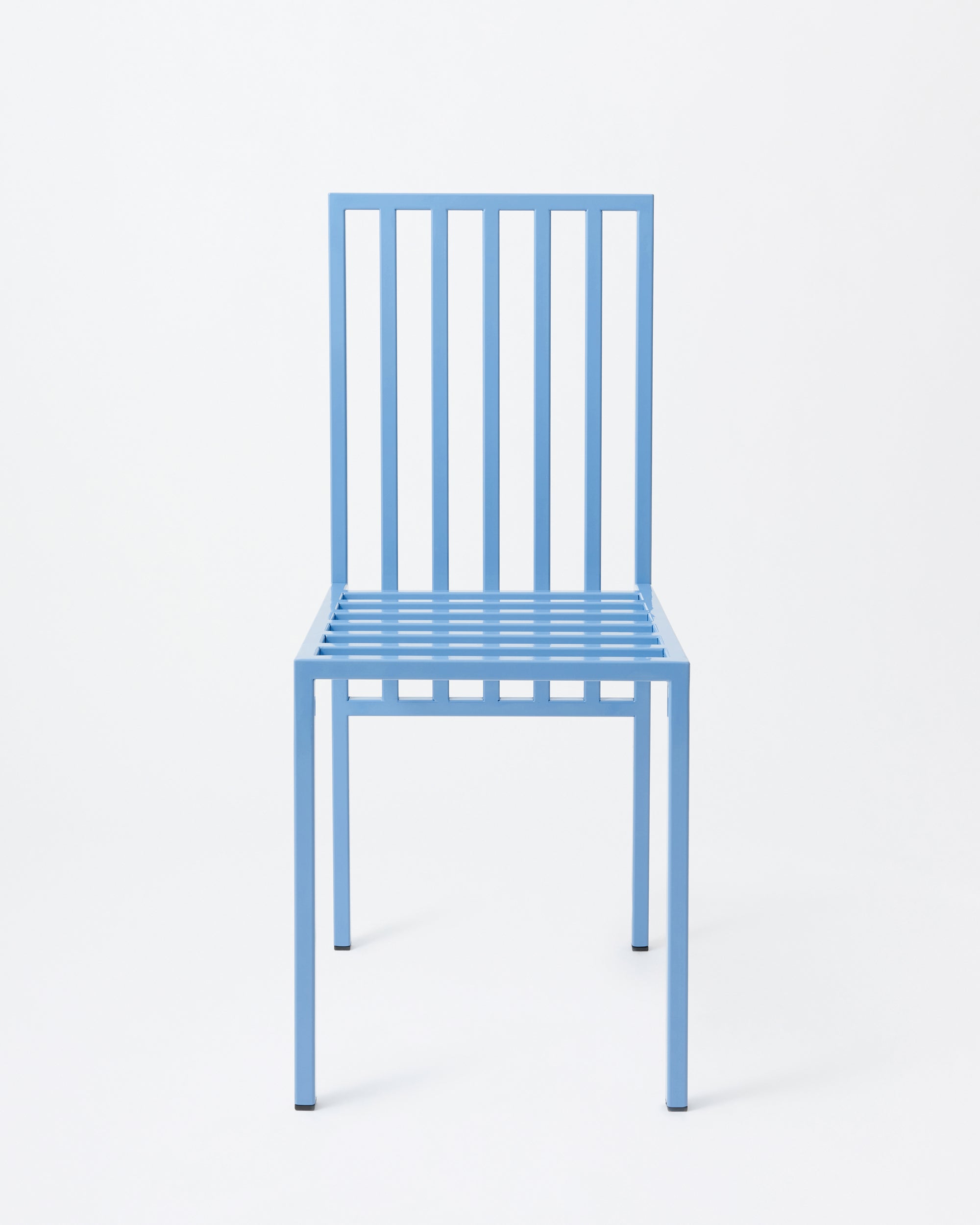 Mackerel chair | Baby blue Metal