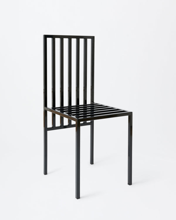 Mackerel chair | Black Metal