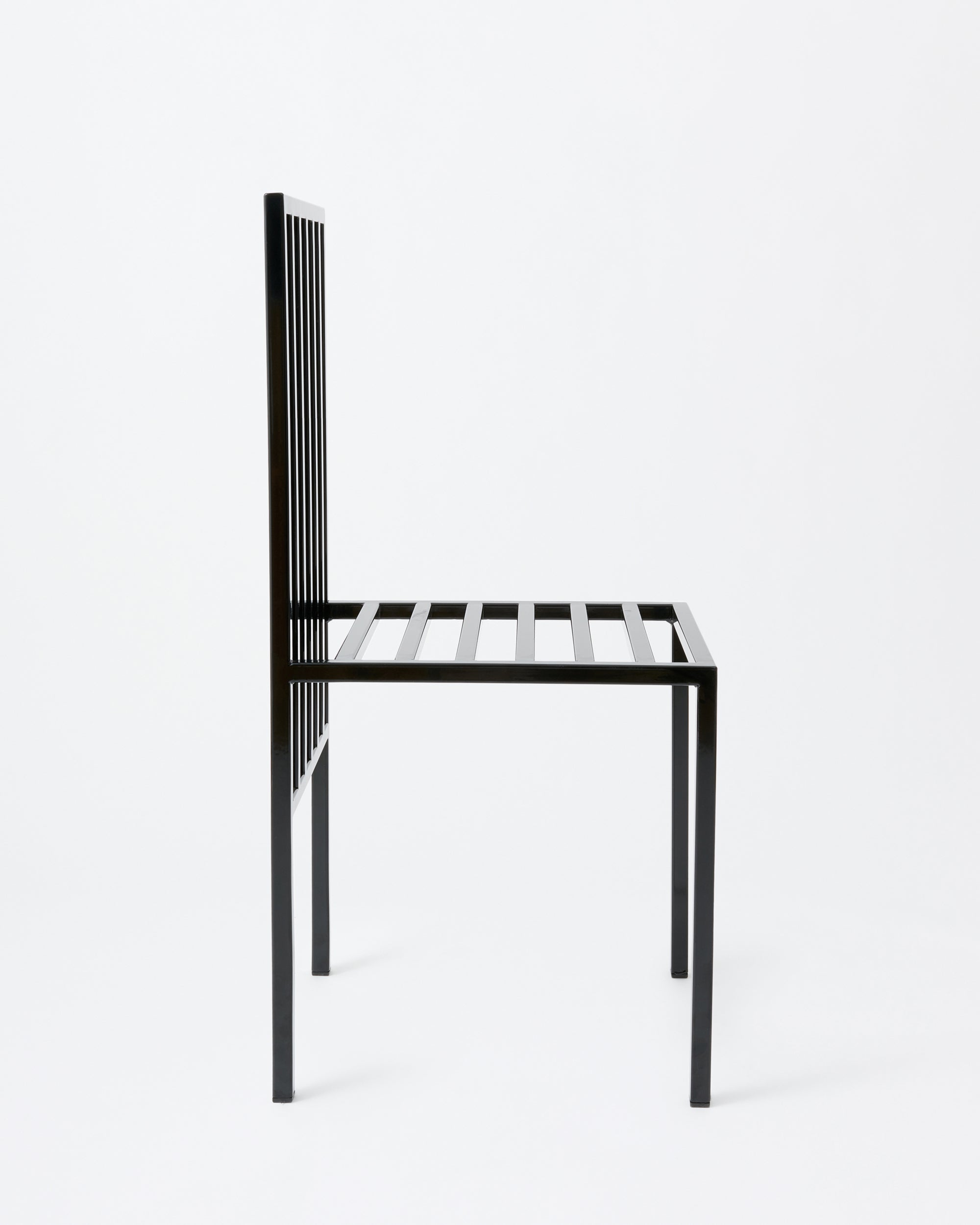 Mackerel chair | Black Metal