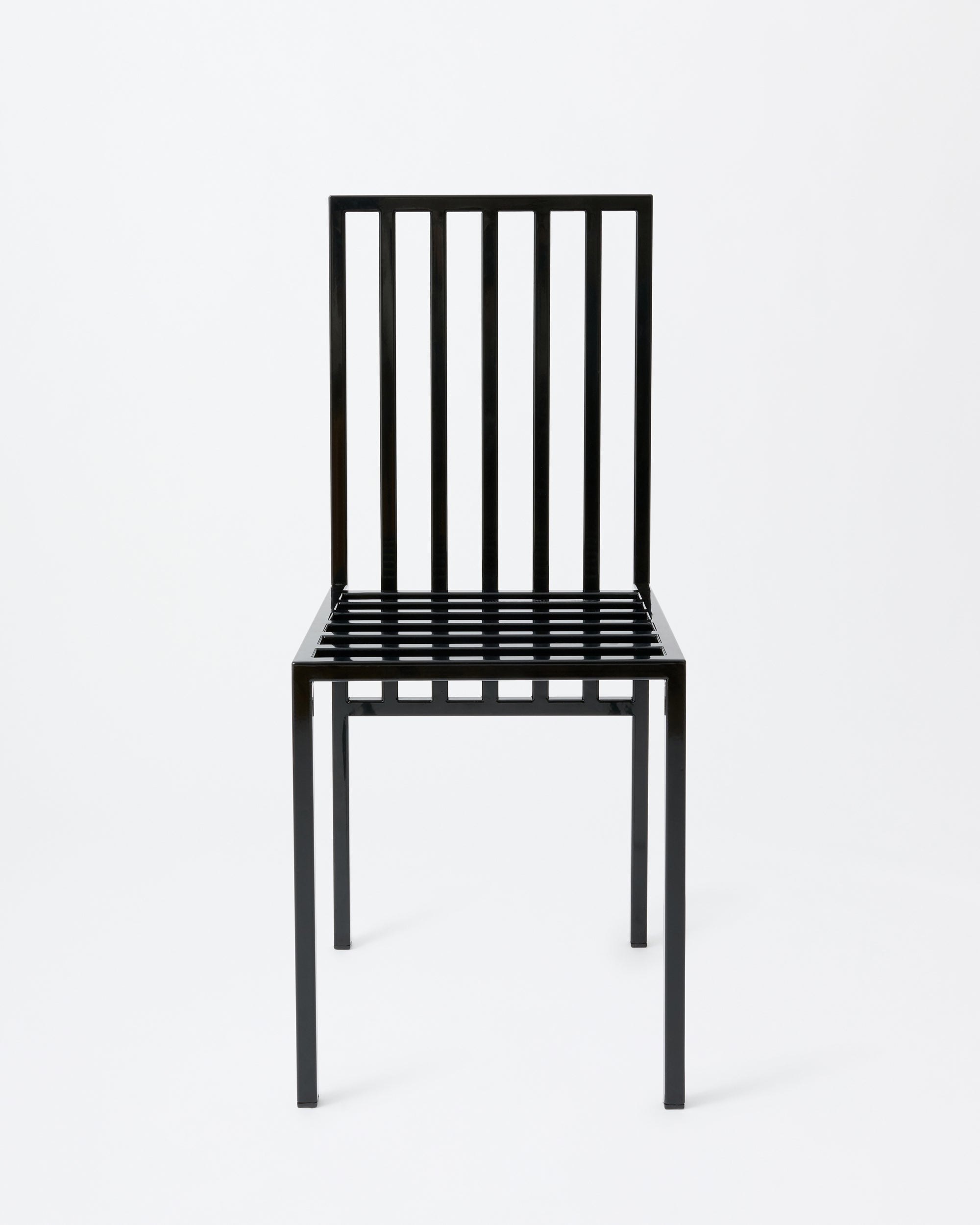 Mackerel chair | Black Metal