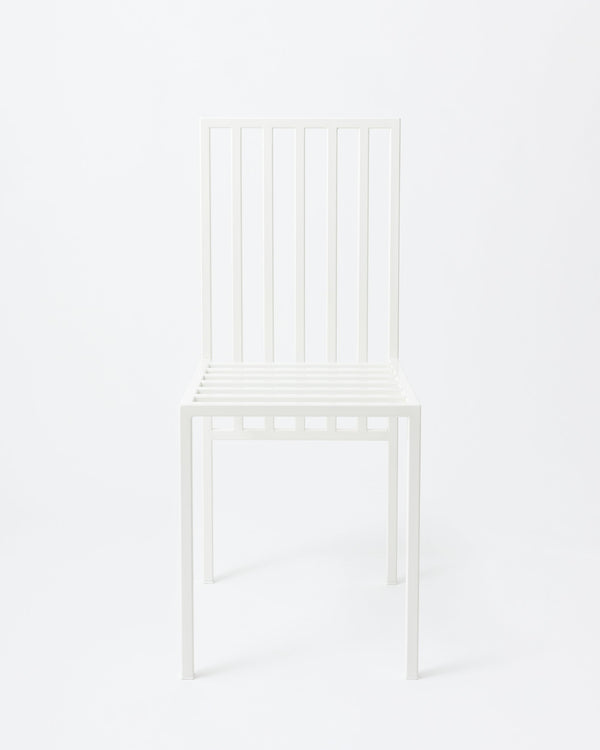 Mackerel chair | Stockholm white Metal