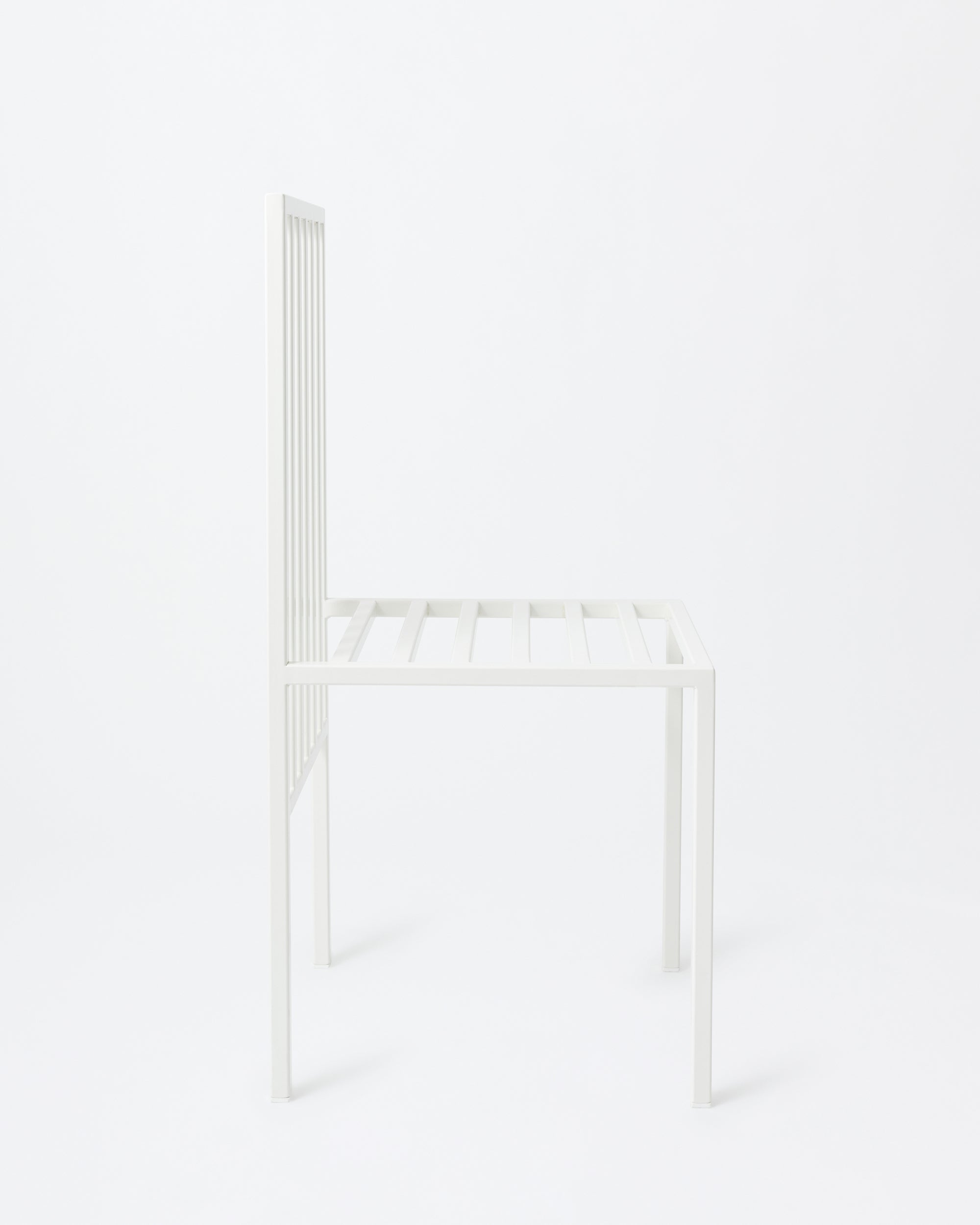 Mackerel chair | Stockholm white Metal