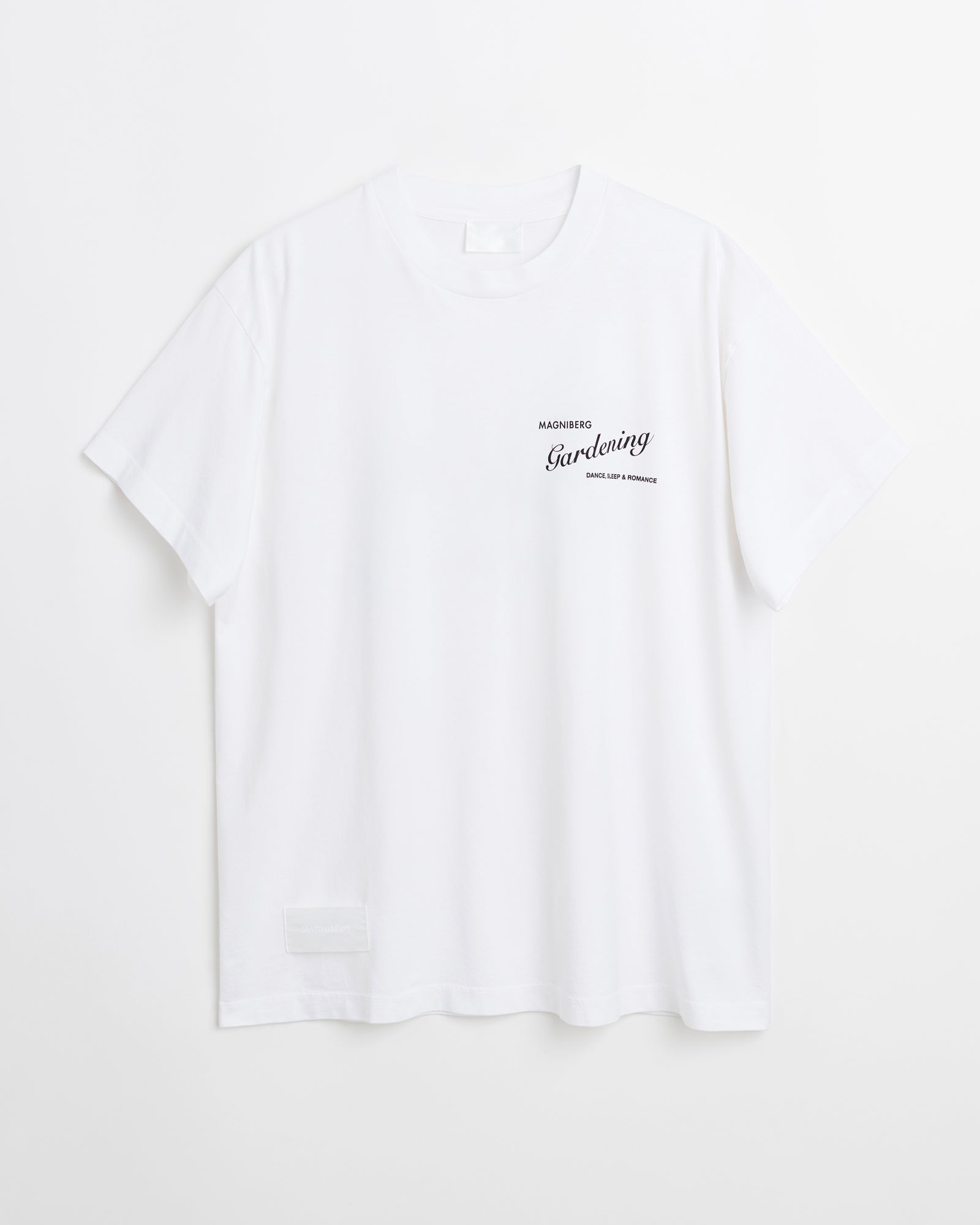 Gardening Body t-shirt | Washed white Jersey