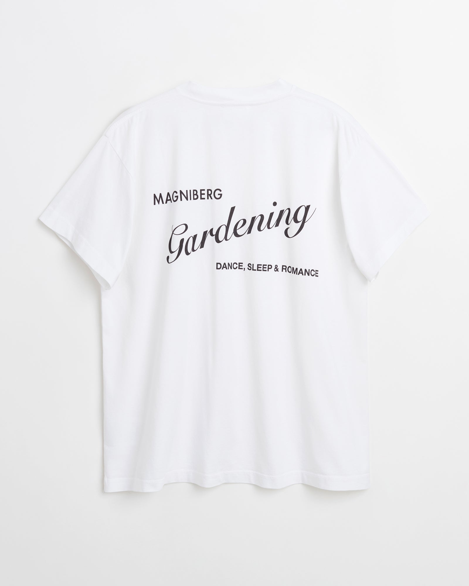 Gardening Body t-shirt | Washed white Jersey