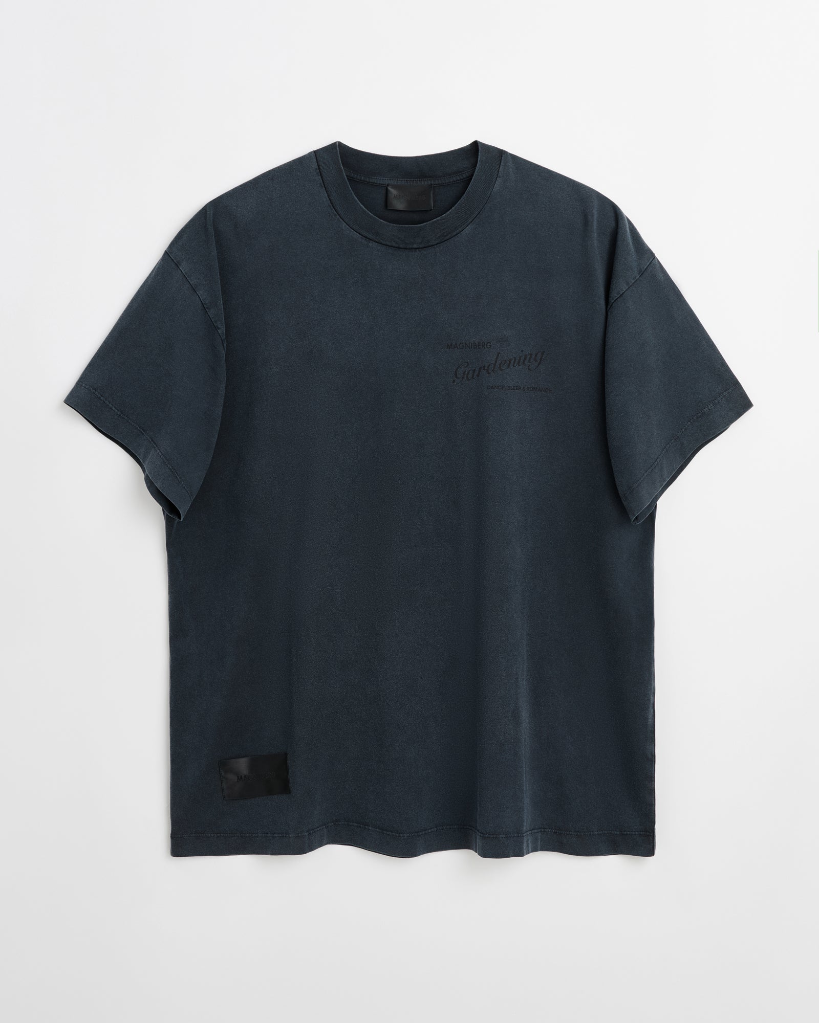 Gardening Body t-shirt | Washed black Jersey