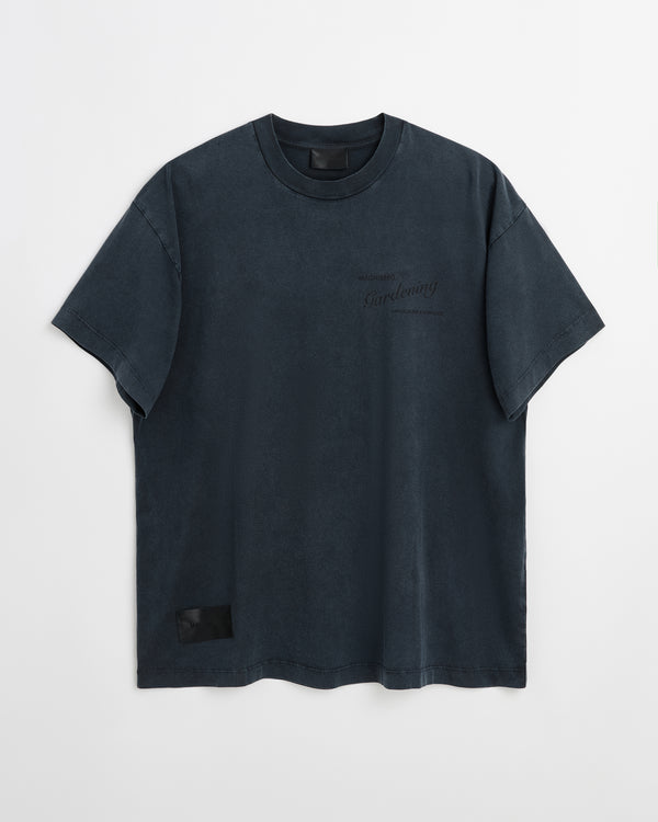 Gardening Body t-shirt | Washed black Jersey