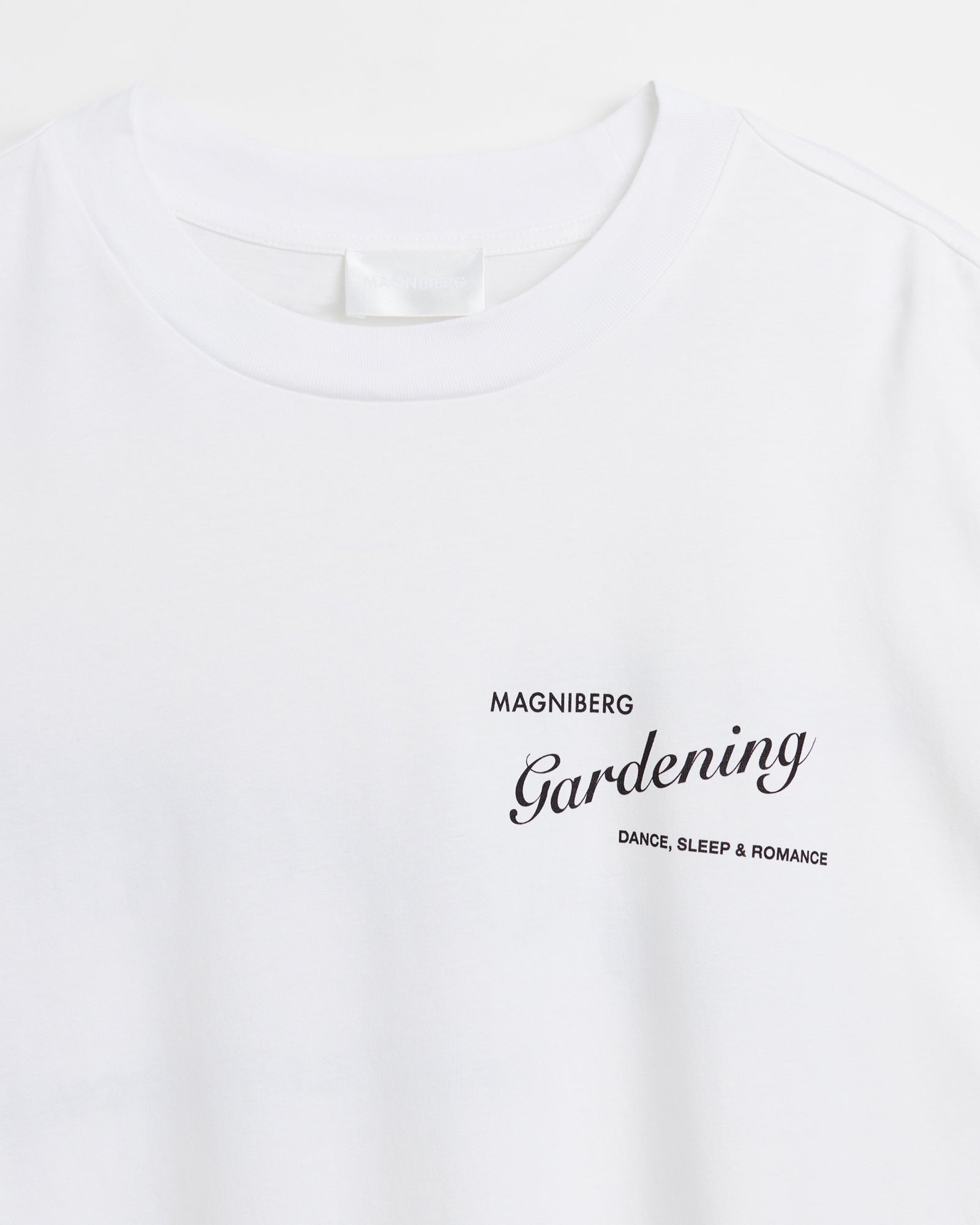 Gardening Full long sleeve t-shirt | Washed white Jersey