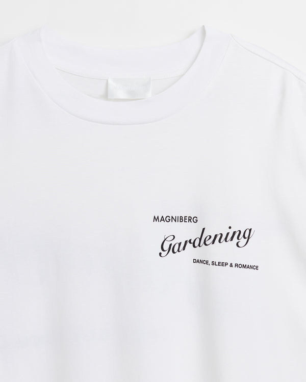 Gardening Full long sleeve t-shirt | Washed white Jersey