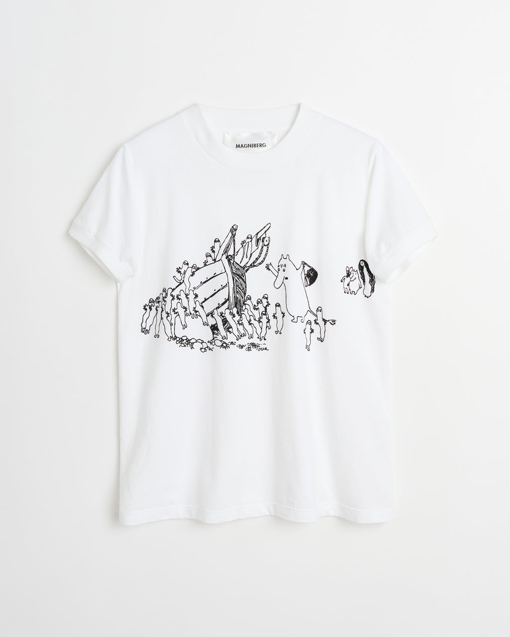 Moomin Smooth t-shirt | Washed white
