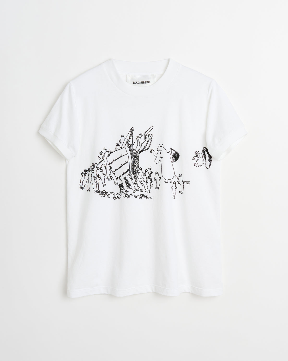 Moomin Smooth t-shirt | Washed white