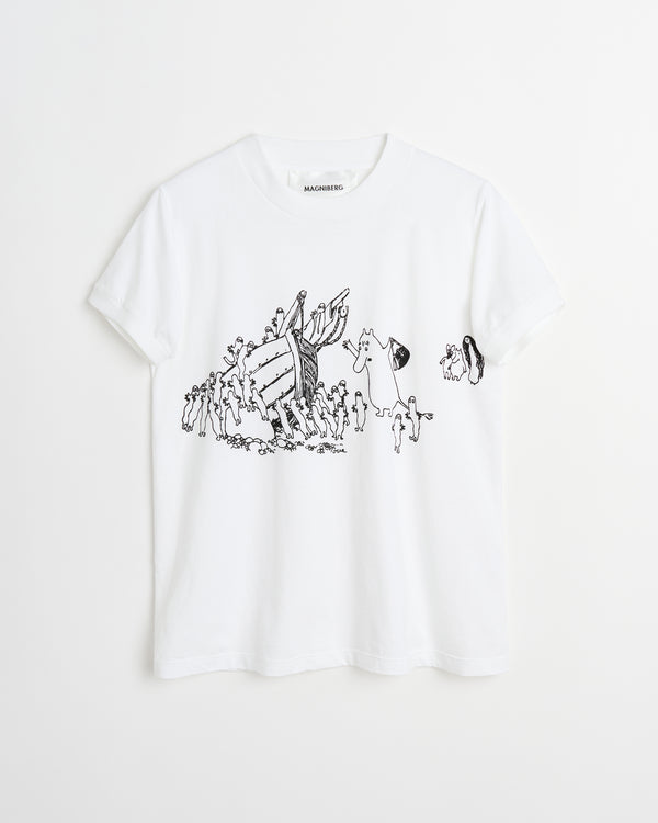 Moomin Smooth t-shirt | Washed white