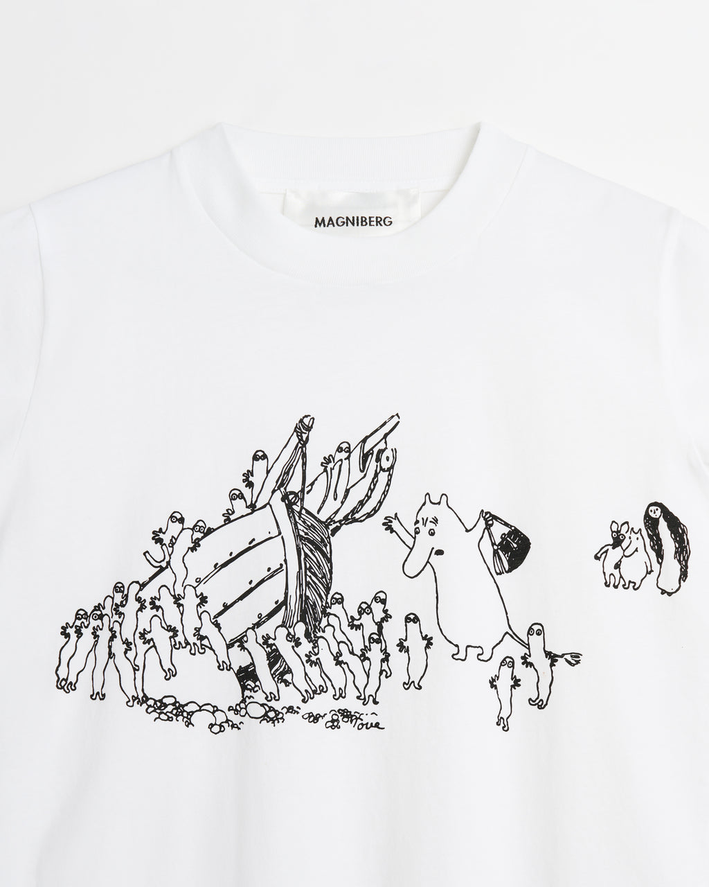 Moomin Smooth t-shirt | Washed white