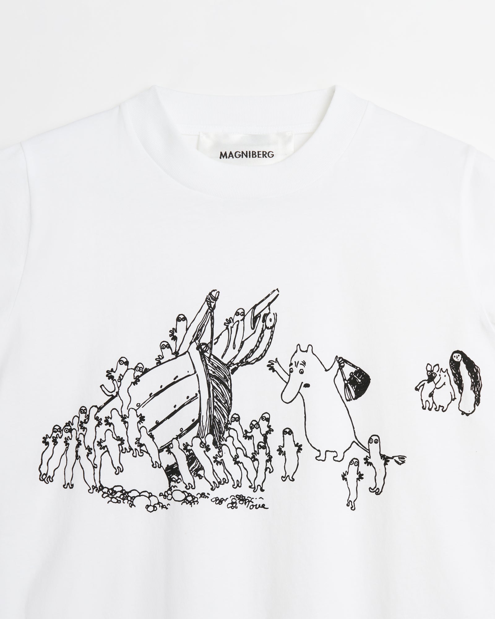 Moomin Smooth t-shirt | Washed white