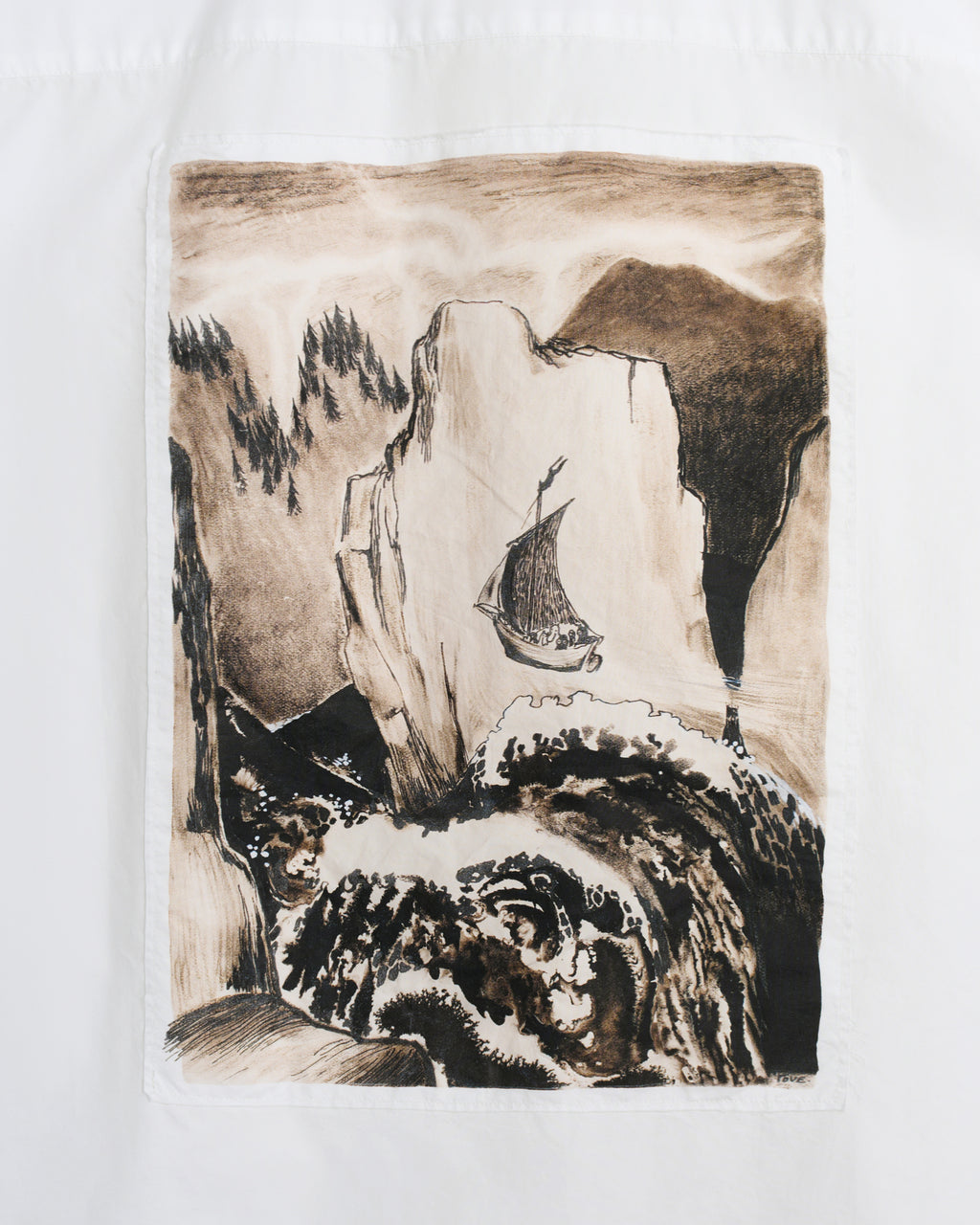 Moomin Night shirt | White