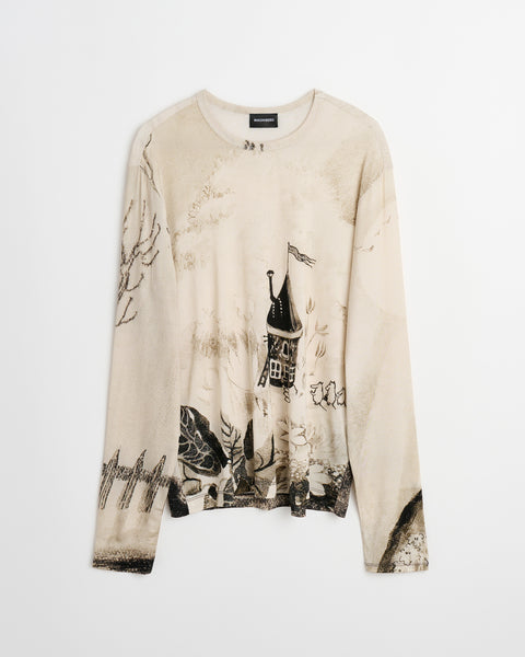 Moomin Love long sleeve shirt | Sepia print | Magniberg