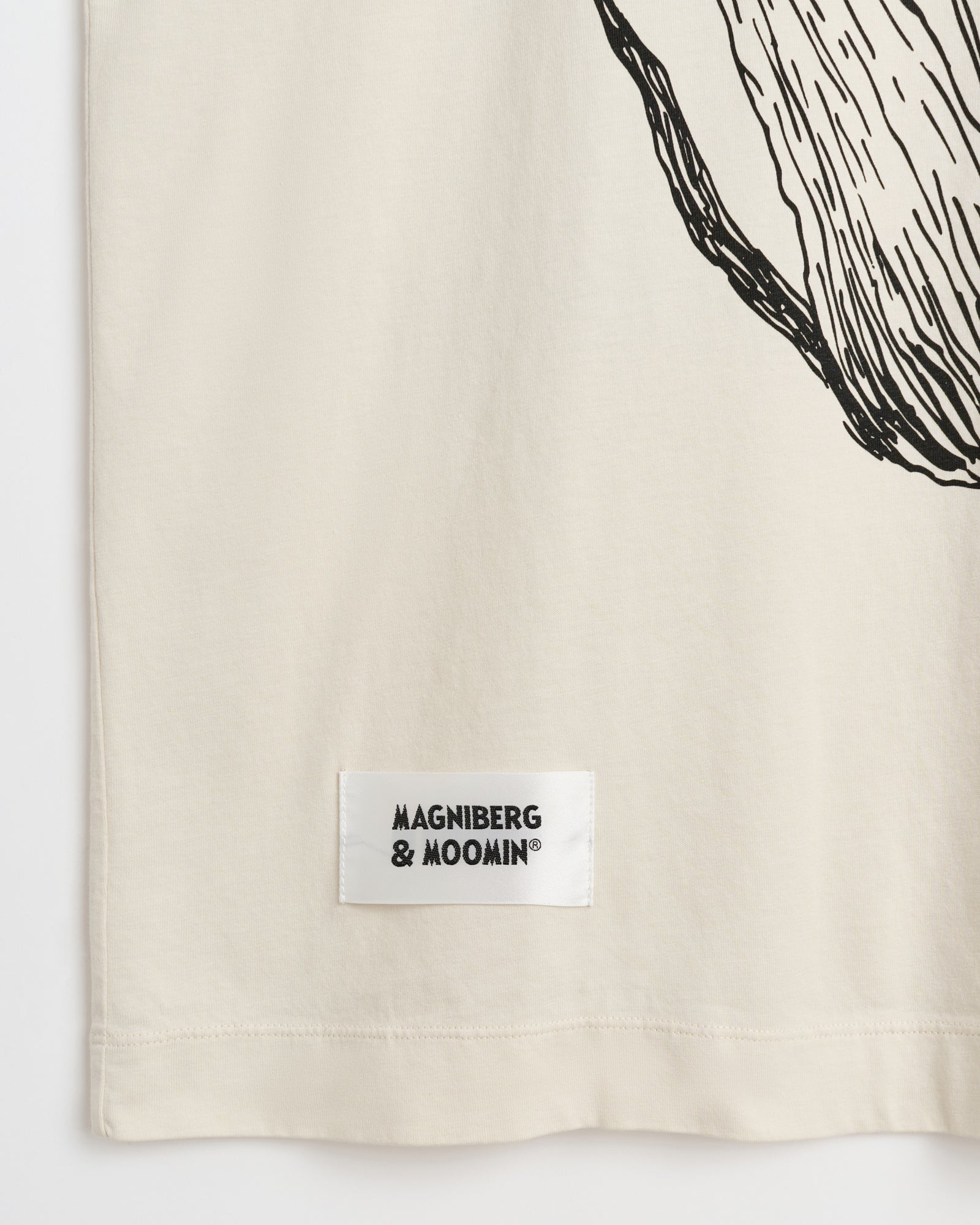 Moomin Full long sleeve t-shirt | Washed sepia