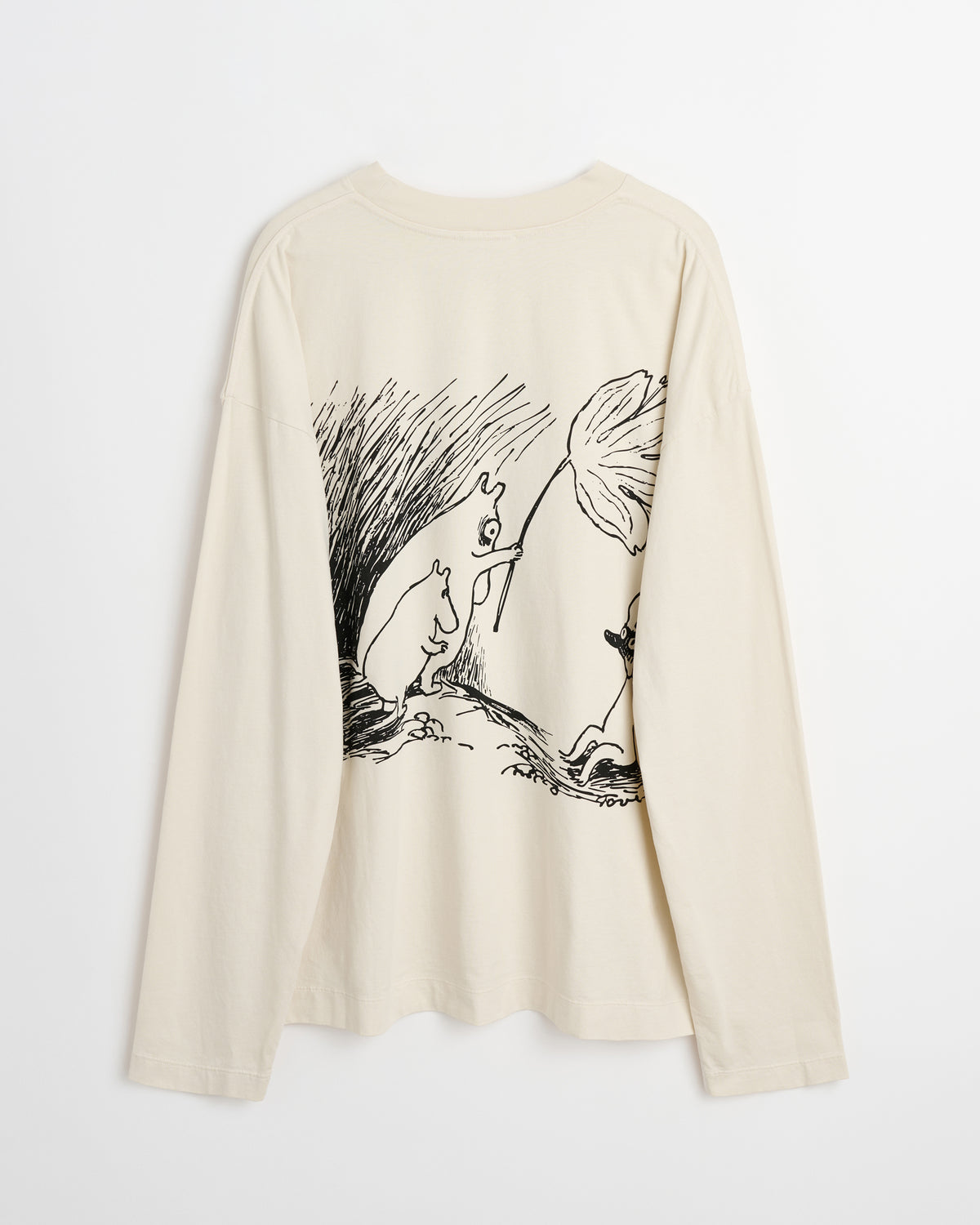 Moomin Full long sleeve t-shirt | Washed sepia