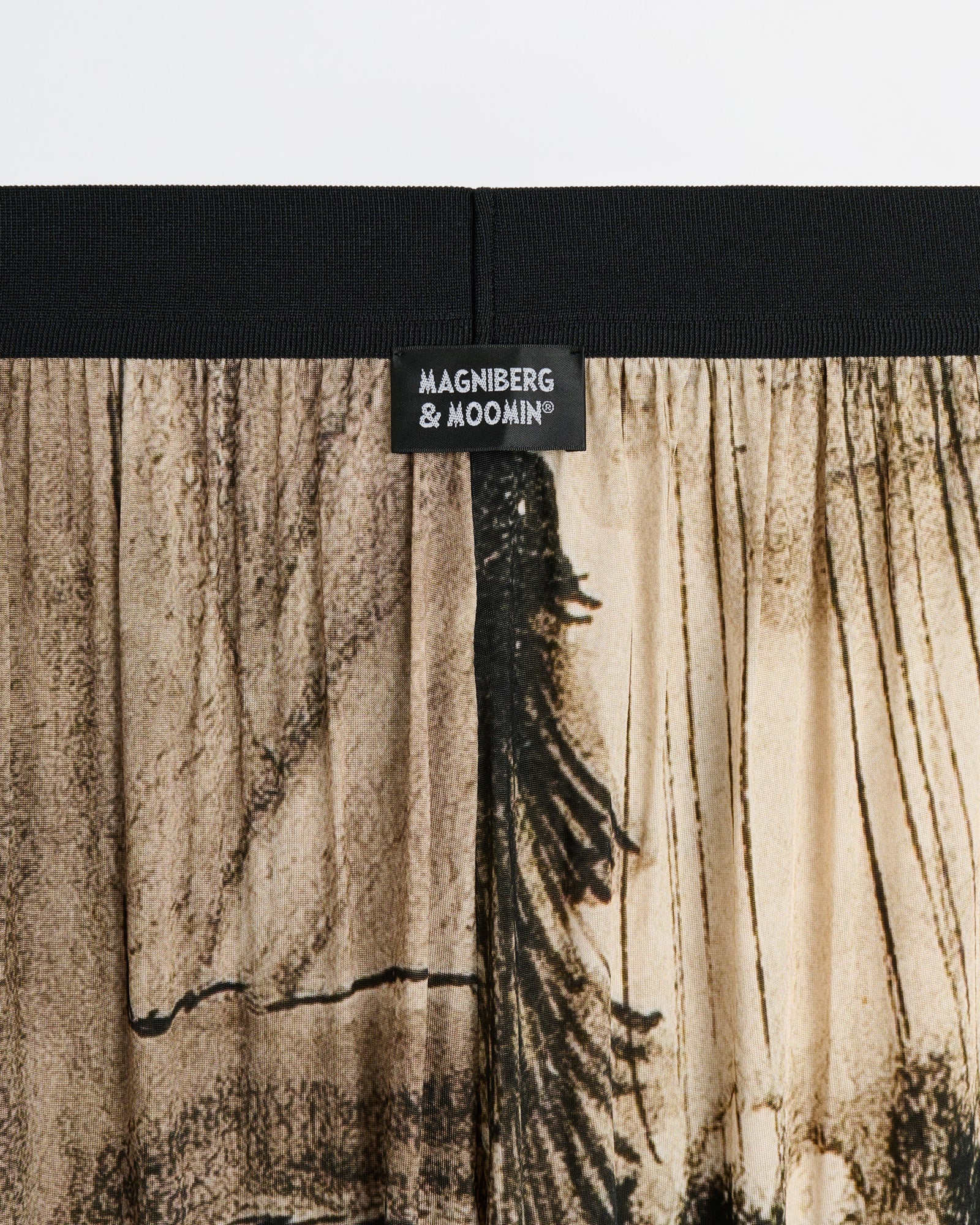 Moomin Love pants | Sepia print