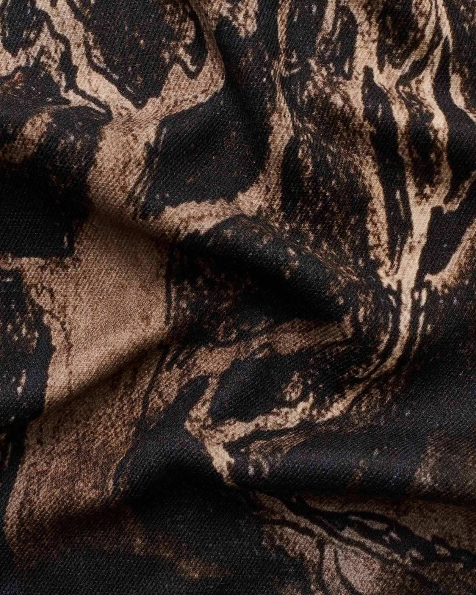 Moomin Canvas scarf | Sepia dark