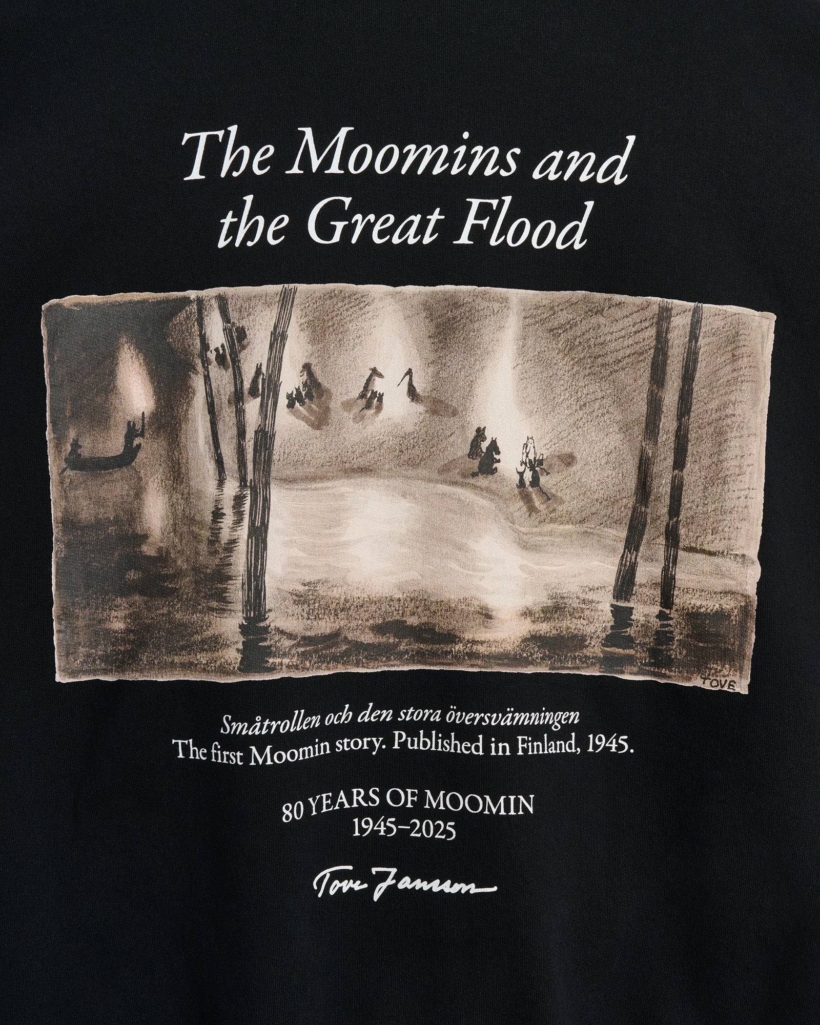 Moomin Buddy hoodie | Black