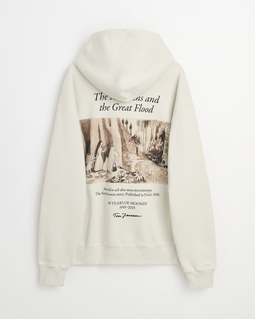 Moomin Buddy hoodie | Sepia