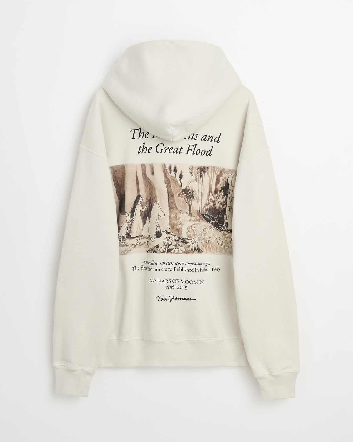 Moomin Buddy hoodie | Sepia