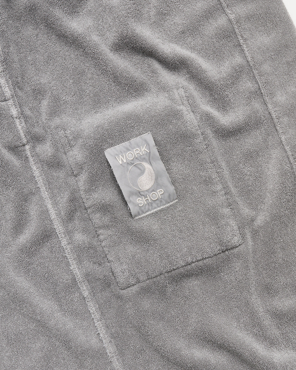 WS Gelato bathrobe | Natura grey Terry