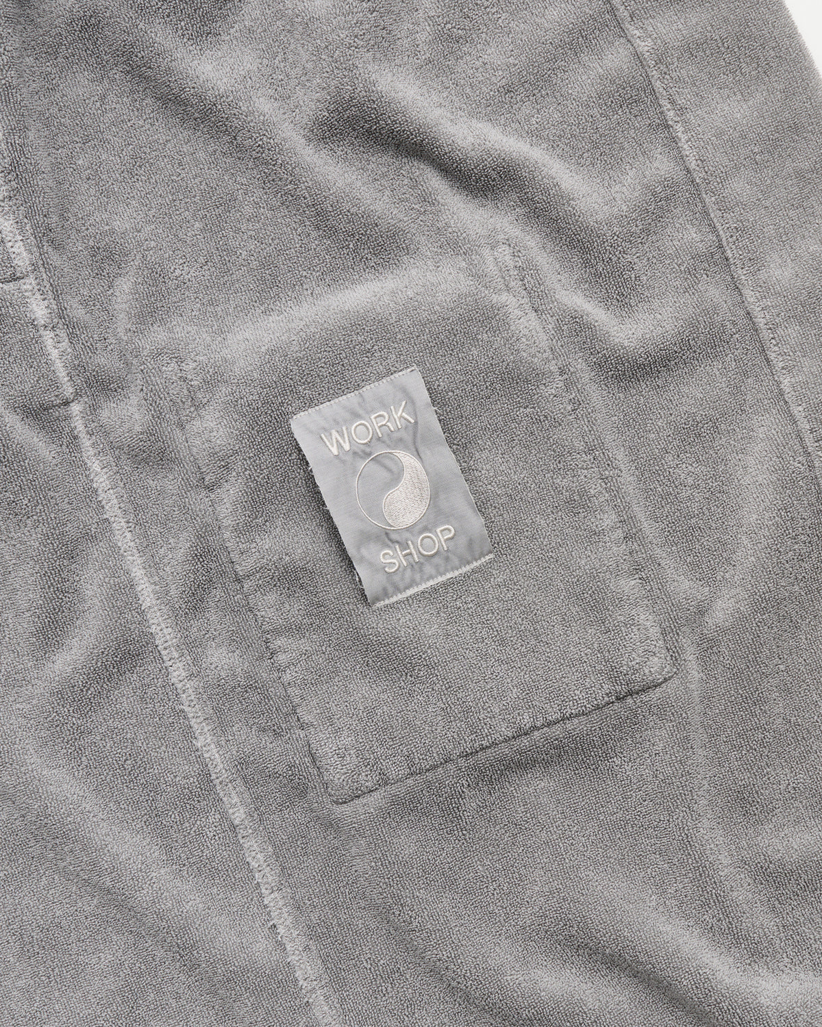 WS Gelato bathrobe | Natura grey Terry