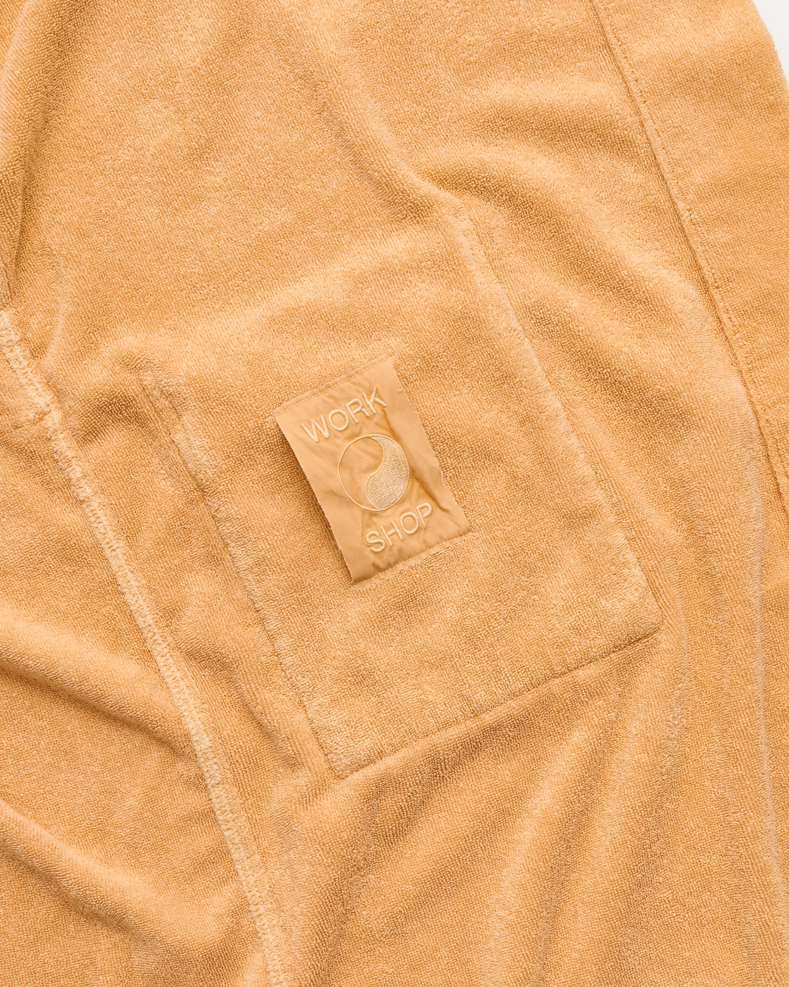 WS Gelato bathrobe | Natura orange terry