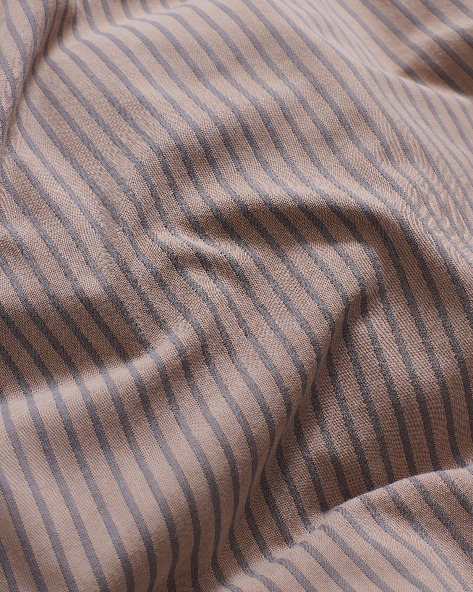 WS Wall Street duvet cover | Overdyed brown Oxford