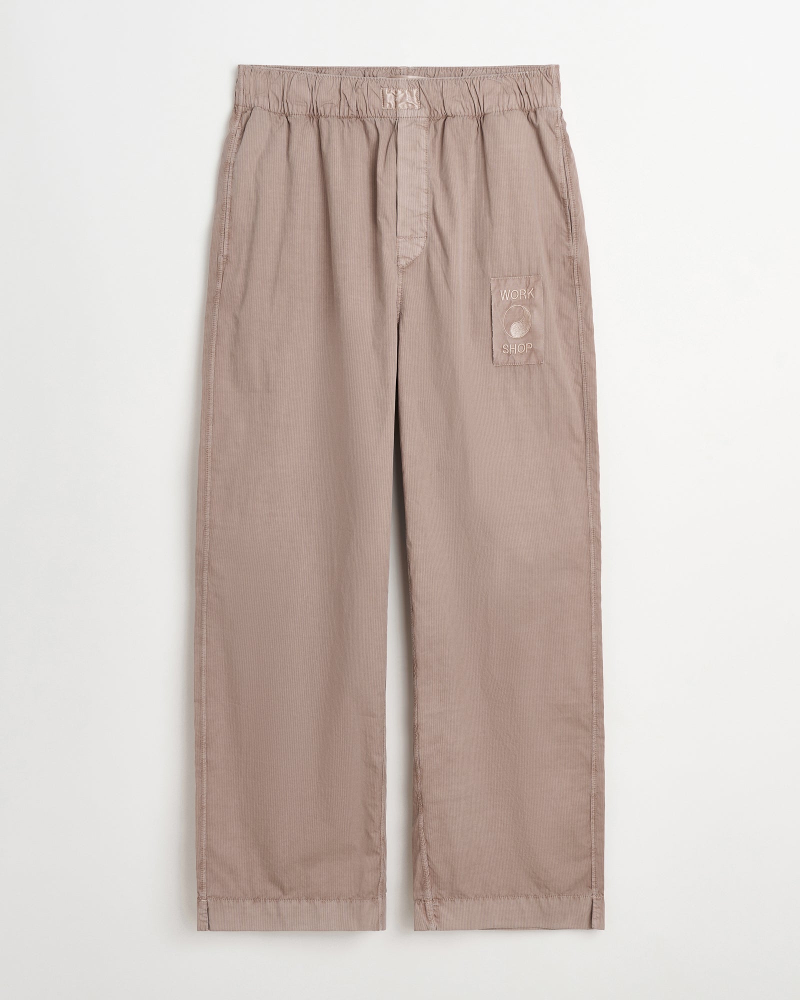WS Wall Street pants | Overdyed brown Poplin