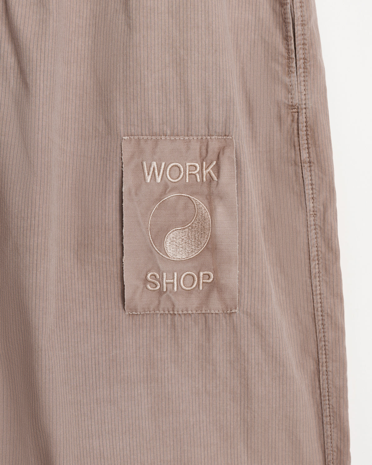WS Wall Street pants | Overdyed brown Poplin