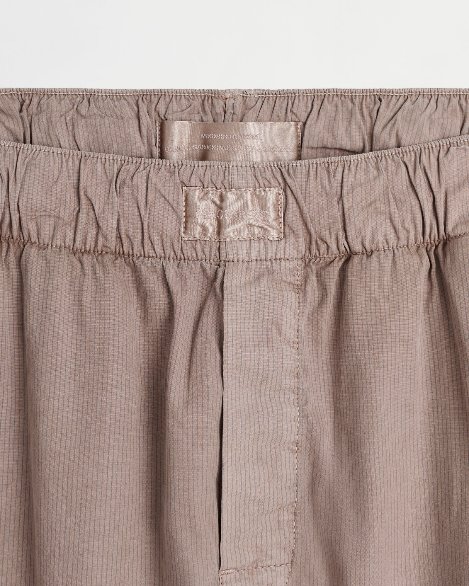 WS Wall Street pants | Overdyed brown Poplin