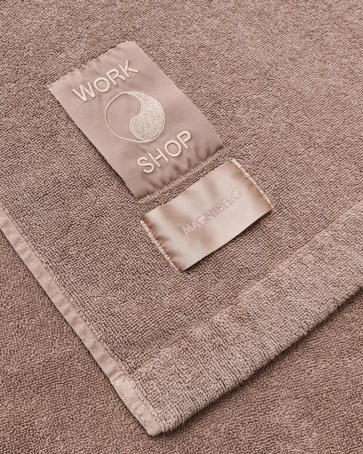 WS Gelato bath towel | Natura brown Terry