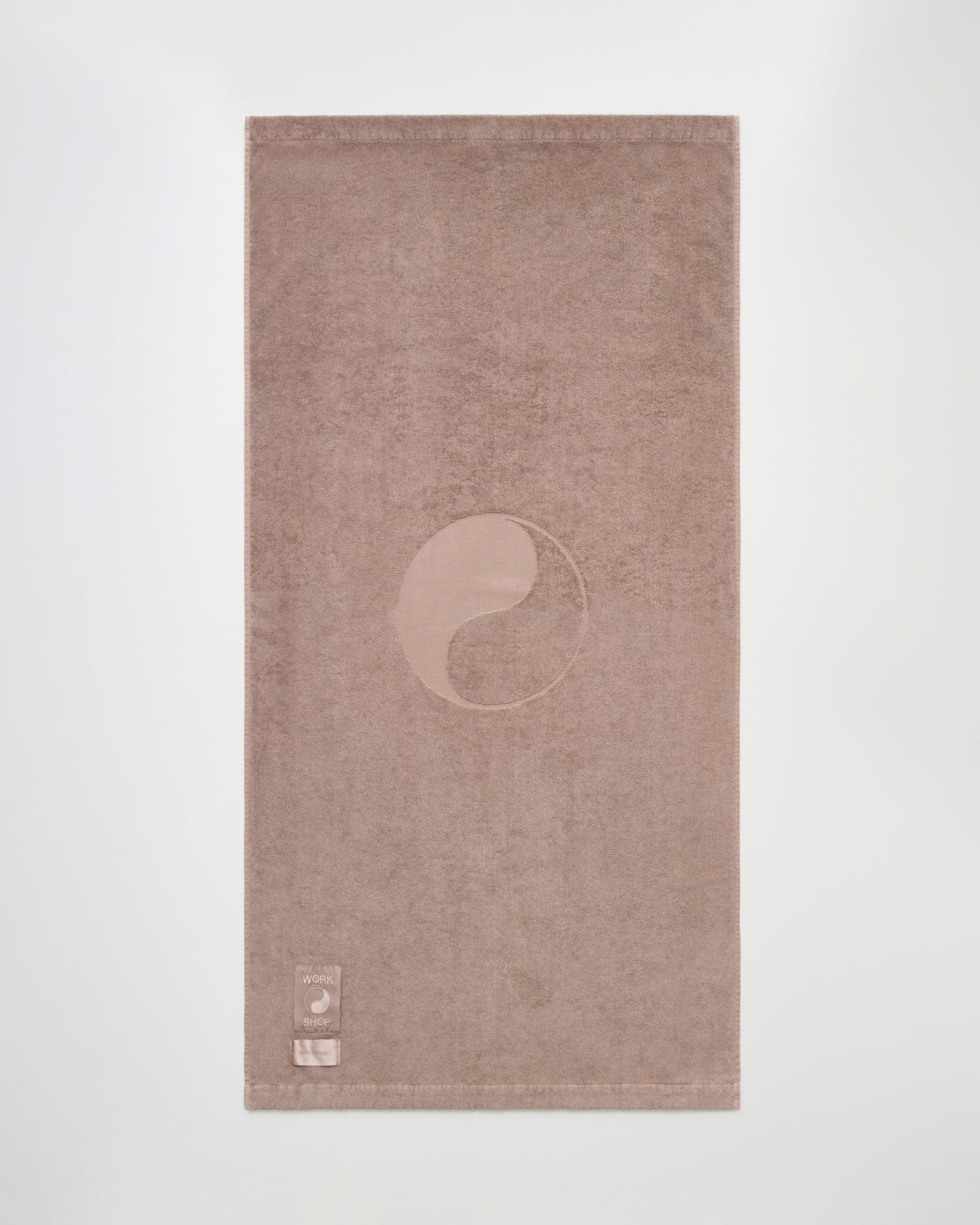 WS Gelato bath towel | Natura brown terry