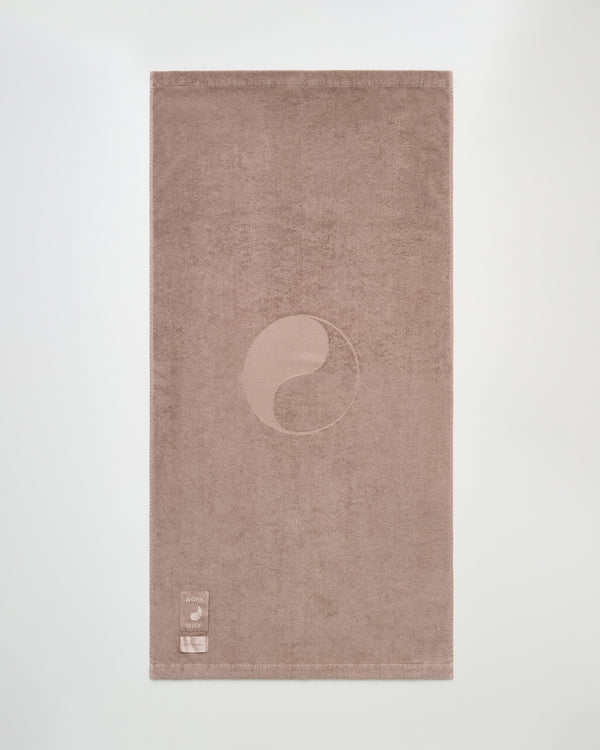 WS Gelato bath towel | Natura brown terry