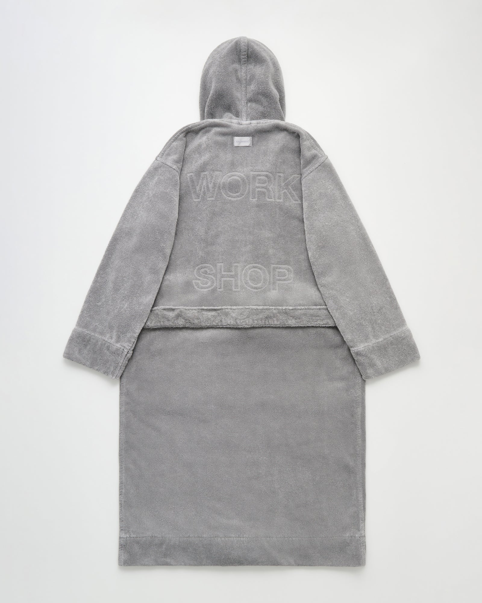 WS Gelato bathrobe | Natura grey terry