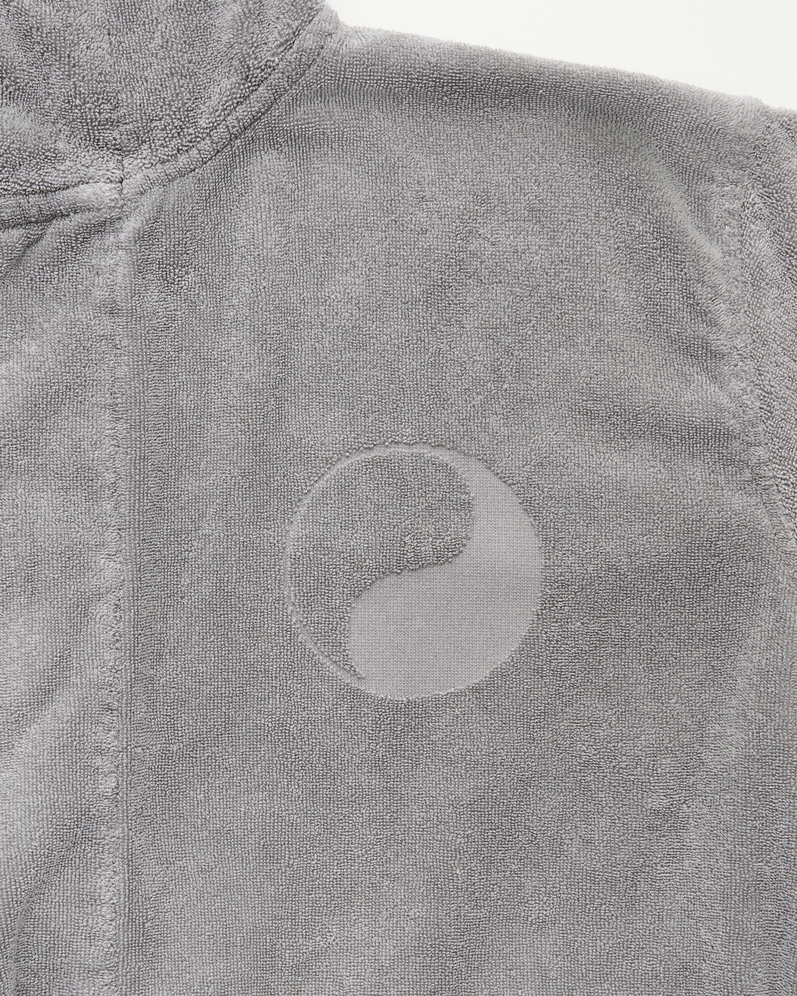 WS Gelato bathrobe | Natura grey terry