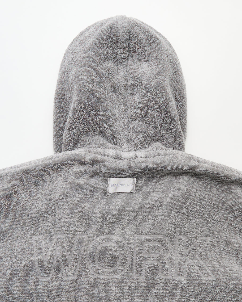 WS Gelato bathrobe | Natura grey Terry