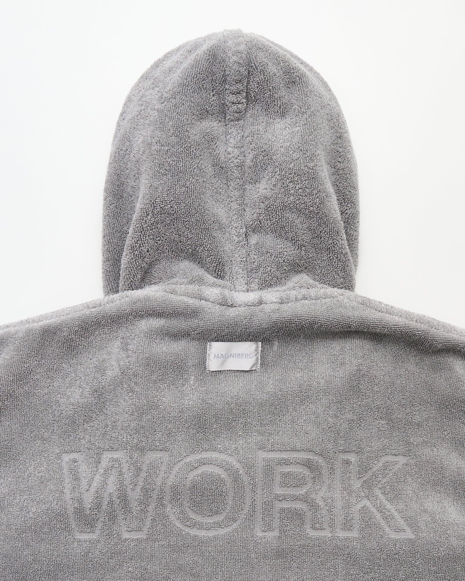 WS Gelato bathrobe | Natura grey terry