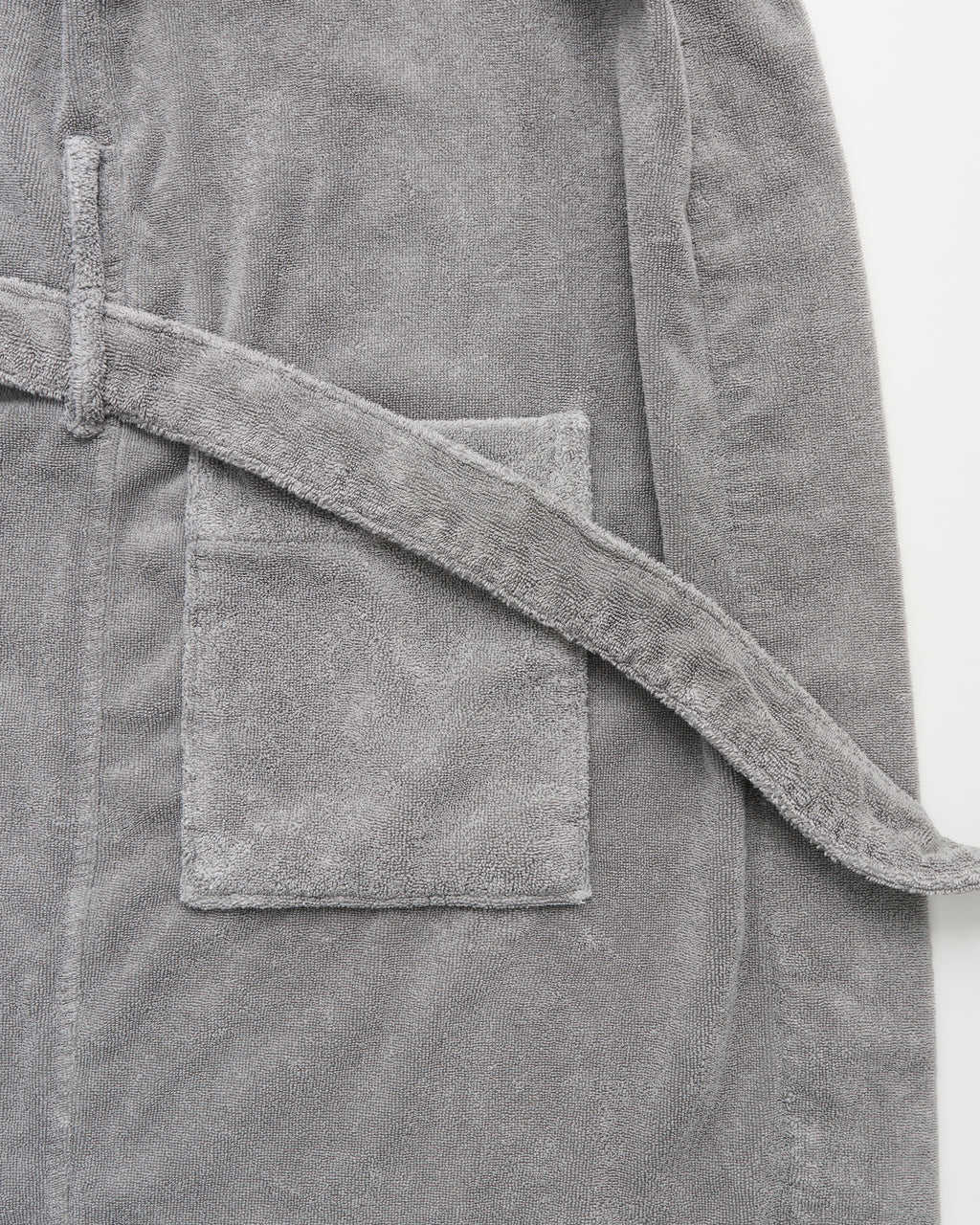 WS Gelato bathrobe | Natura grey Terry