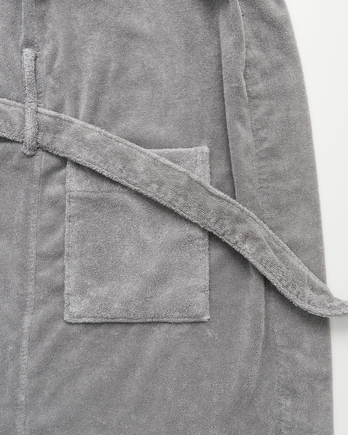 WS Gelato bathrobe | Natura grey Terry