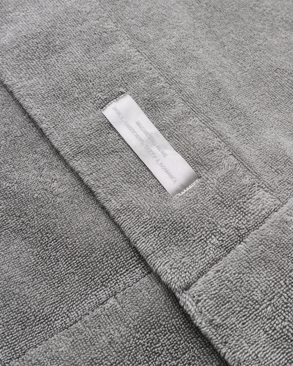 WS Gelato bathrobe | Natura grey Terry