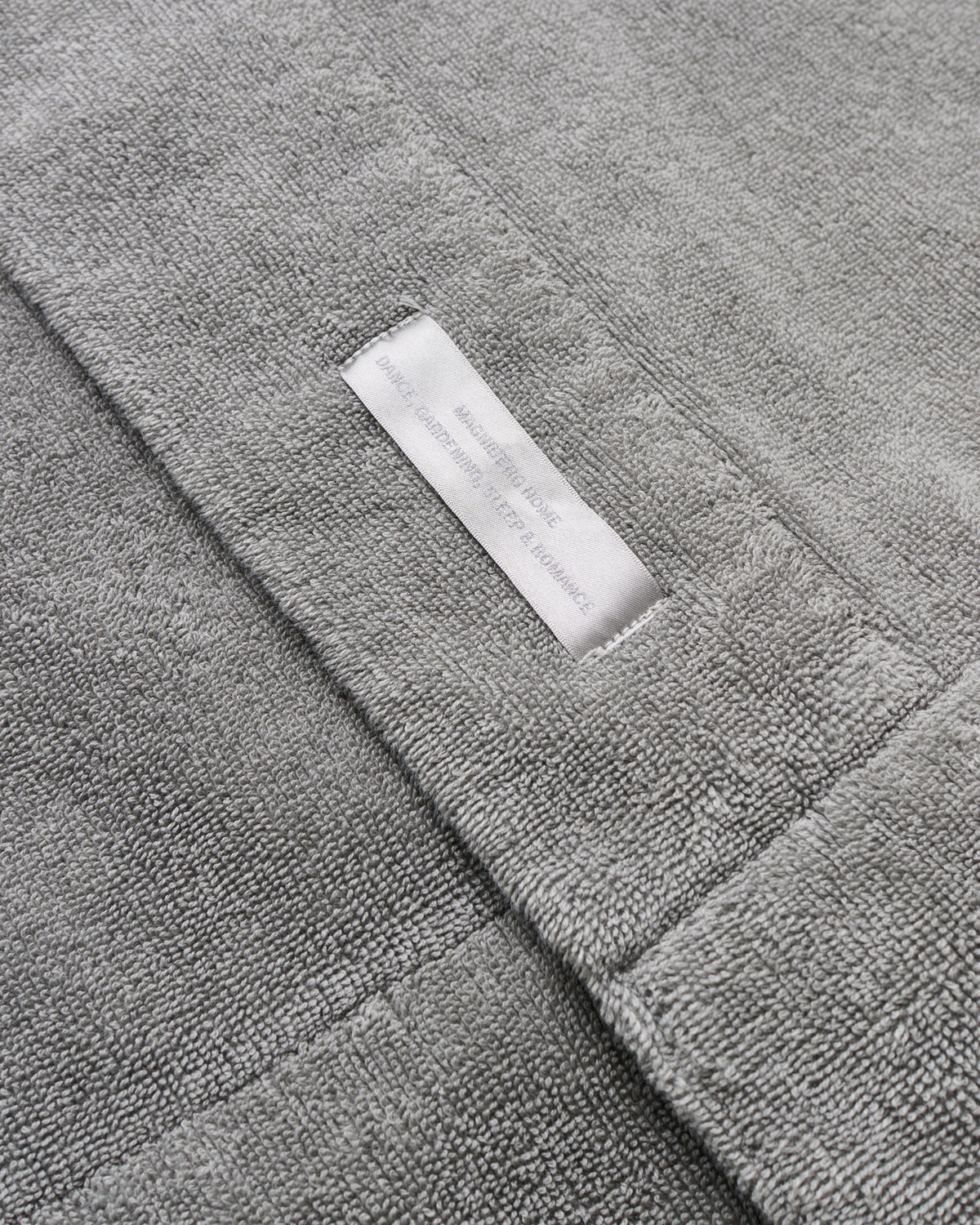 WS Gelato bathrobe | Natura grey Terry